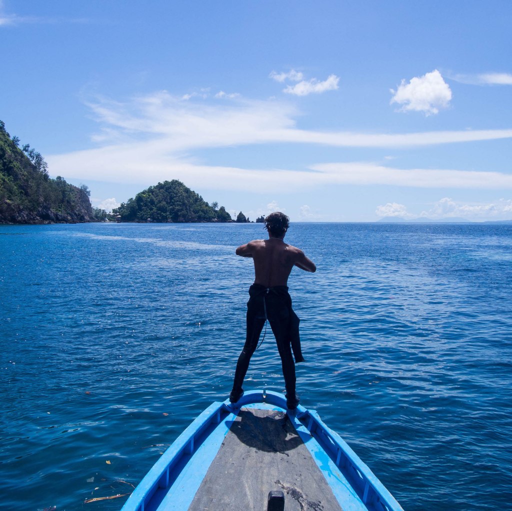 Otny Thomas, Bangka Island, Indonesia. Photo: Julian Hoffman.