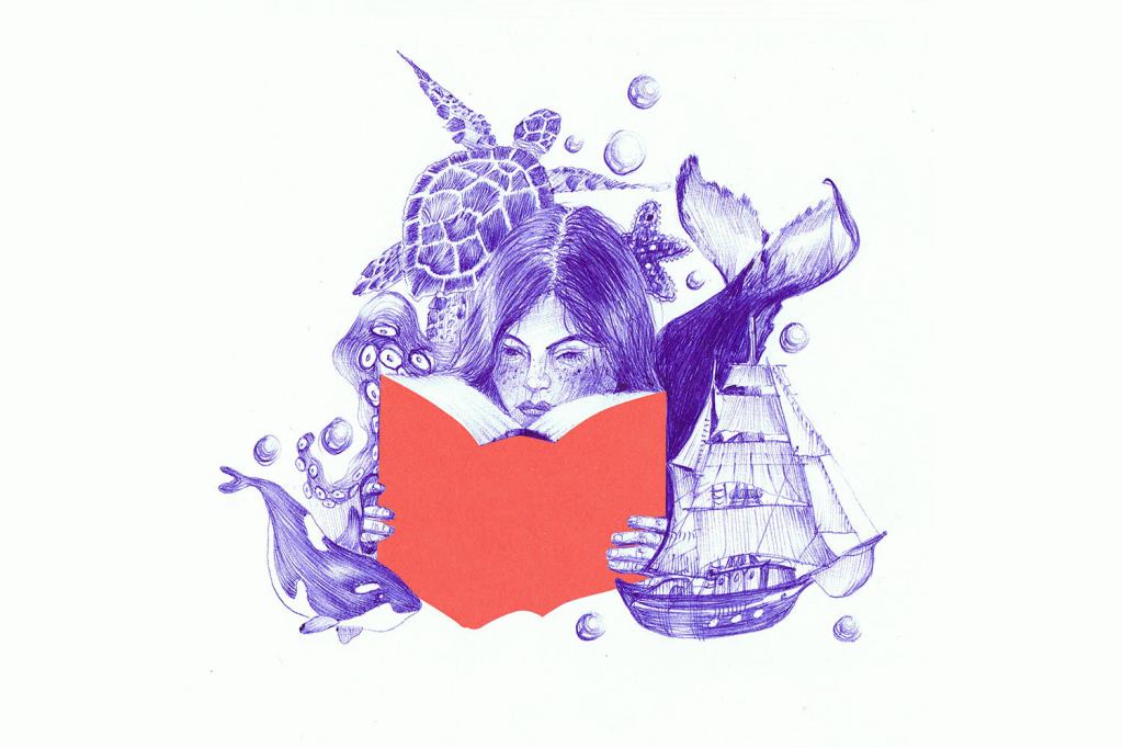 Sea Library Postcards for Readers and Dreamers